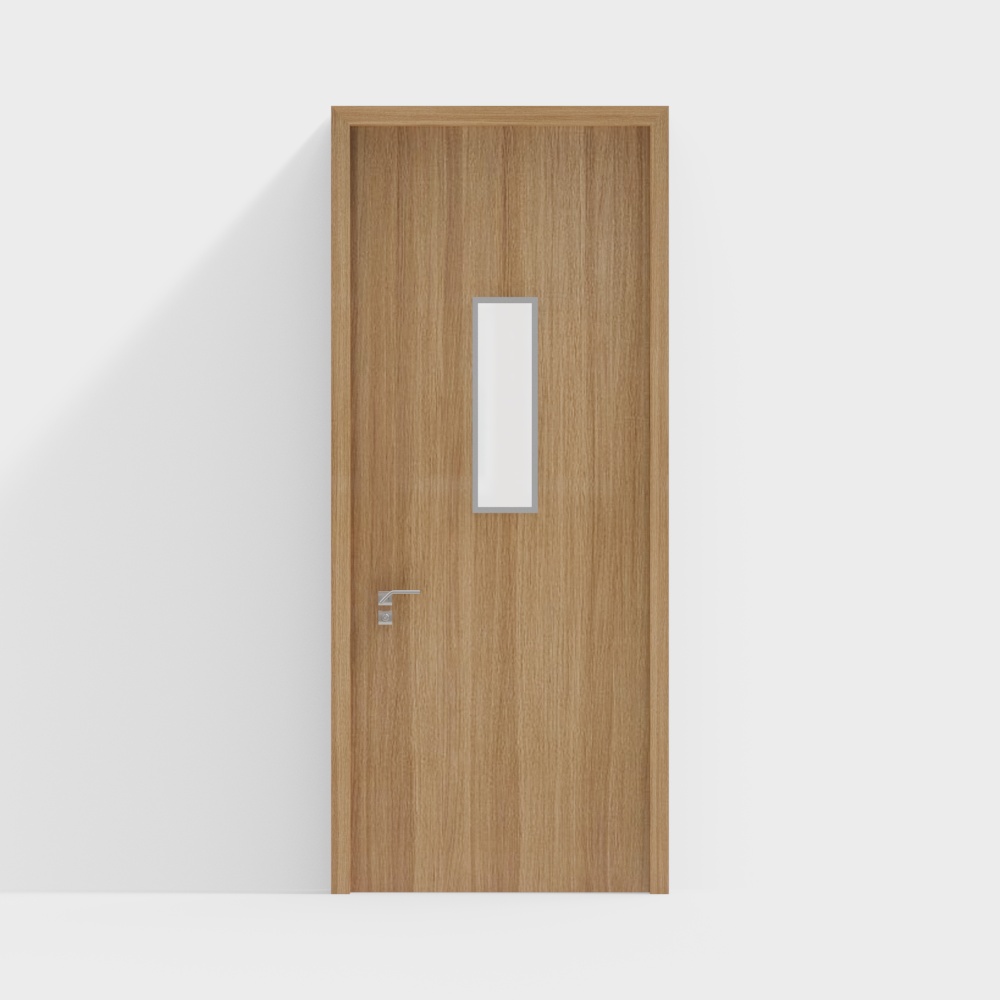 DOOR WITH VISION PANEL 01