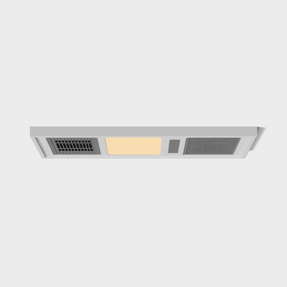 Minimalist Kitchen Range Hood 3D Model