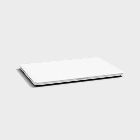 Minimalist Laptop 3D Model for Creative Design
