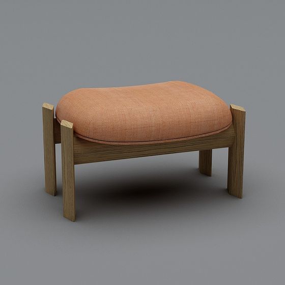 Cozy Bench 3D model