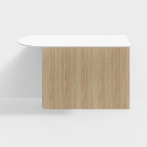 Wood Color Study Table 3D Model