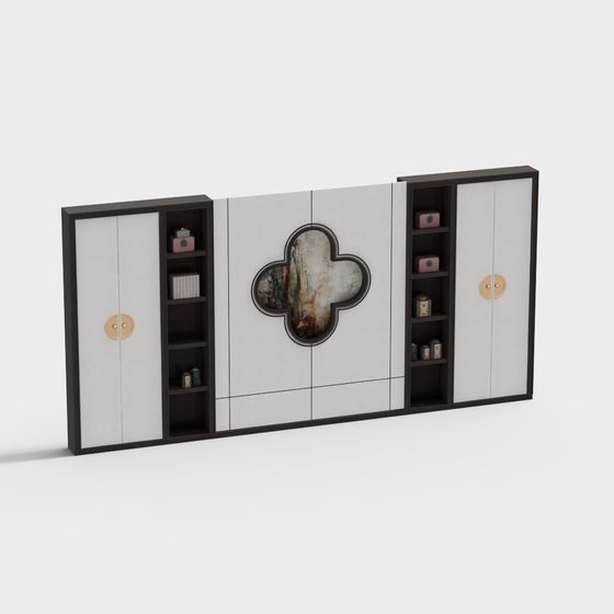Oriental Rhythm Cabinet 3D model