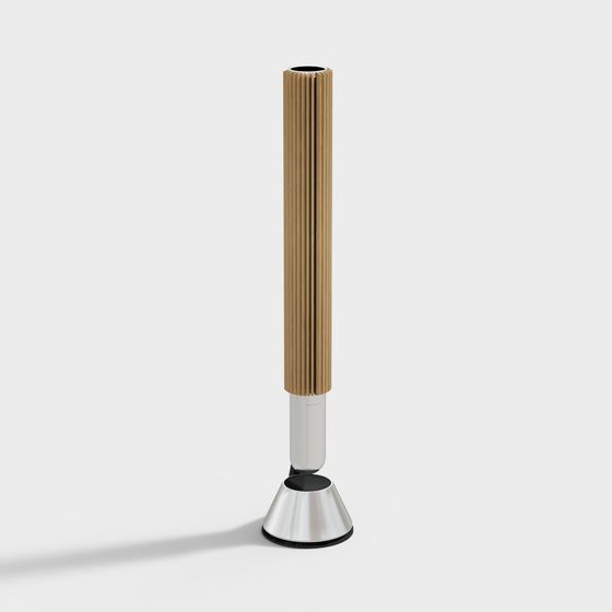 Bamboo Segmented Lamp 3D model for Creative Spaces