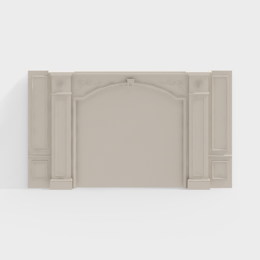 Simple European Background Wall