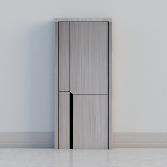 Stylish Split Door 3D model for Modern Interiors