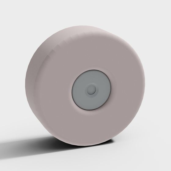 Minimalist Wheel 3D model for Creative Projects