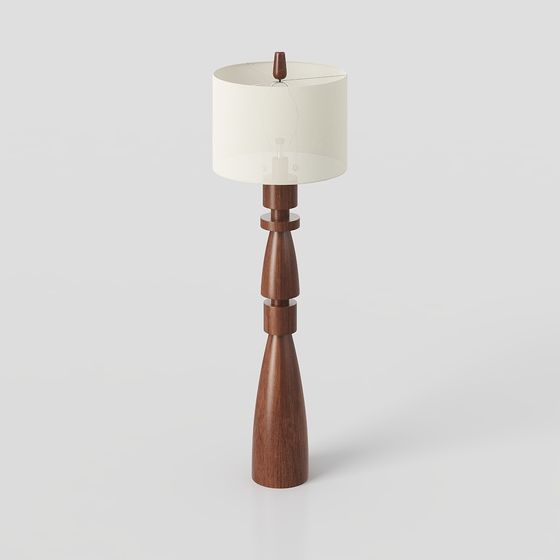 Elegant 3D Model Table Lamp Design