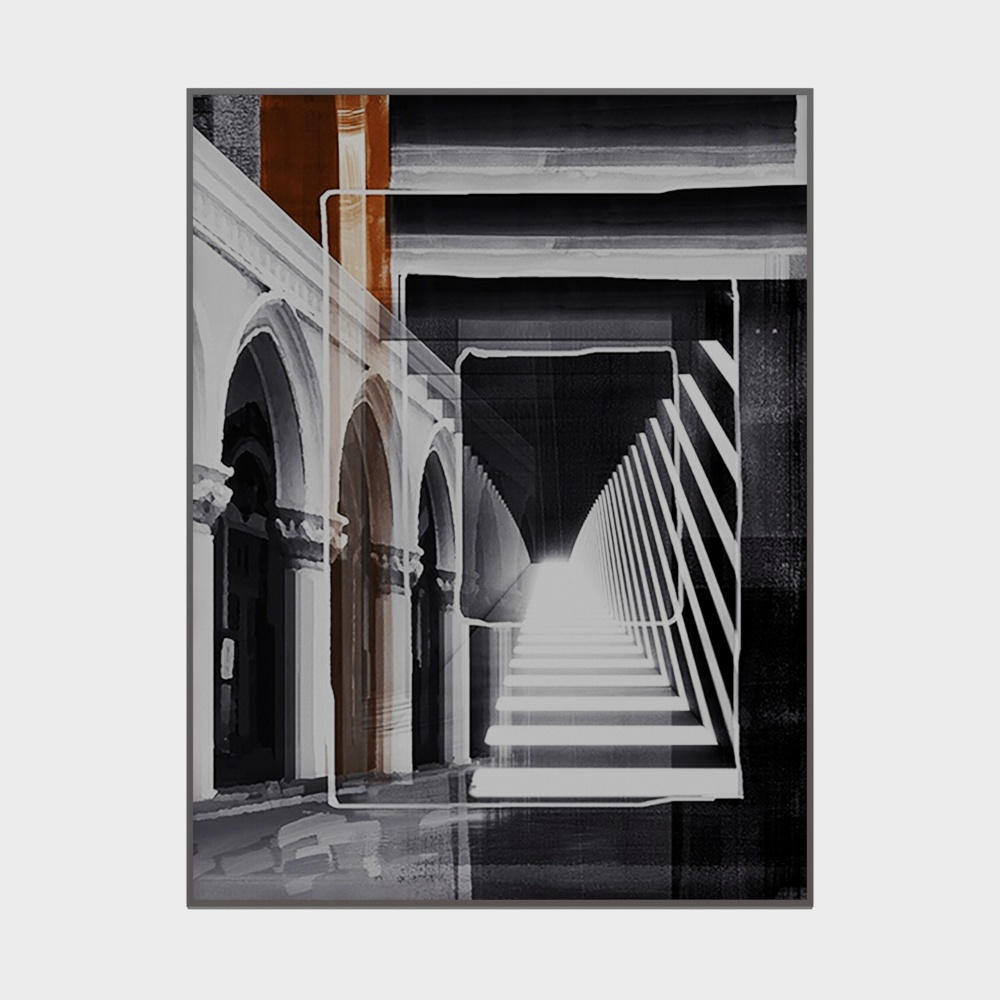 SO Architektur Wabi-Sabi Minimalistische Wandmalerei