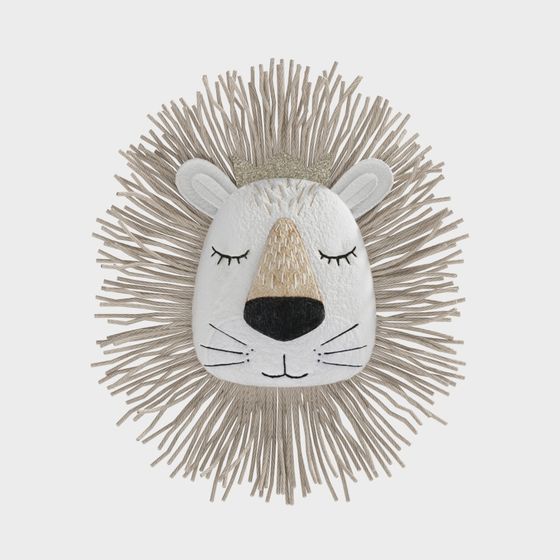 Forest Guardian Lion Head 3D model