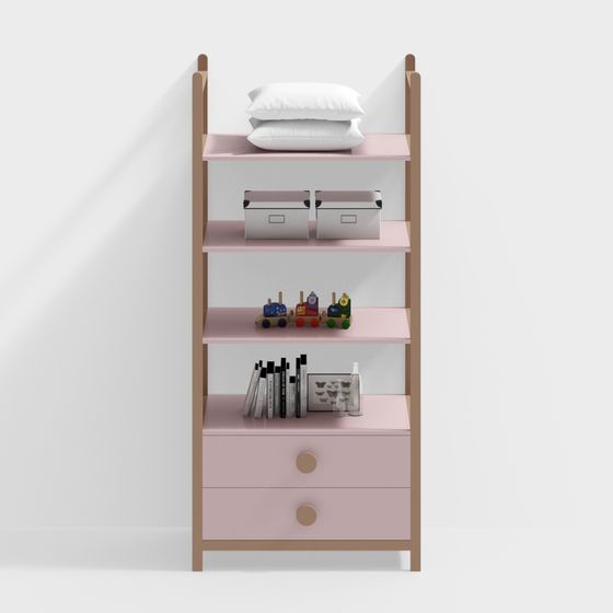 Children's Wardrobe Storage Cabinet