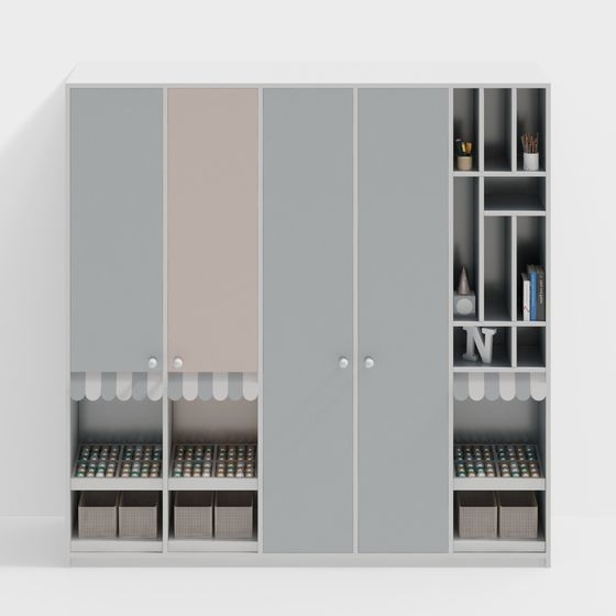 Urban Storage Cabinet 3D model
