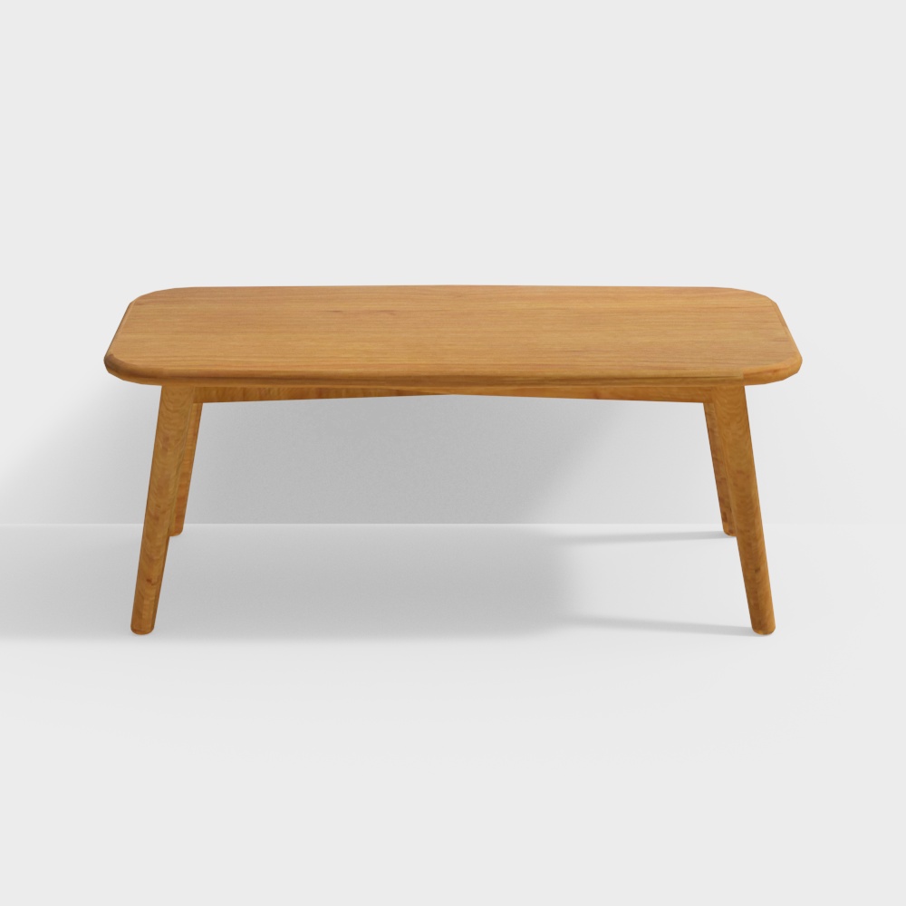 Minimalist Wooden Coffee Table