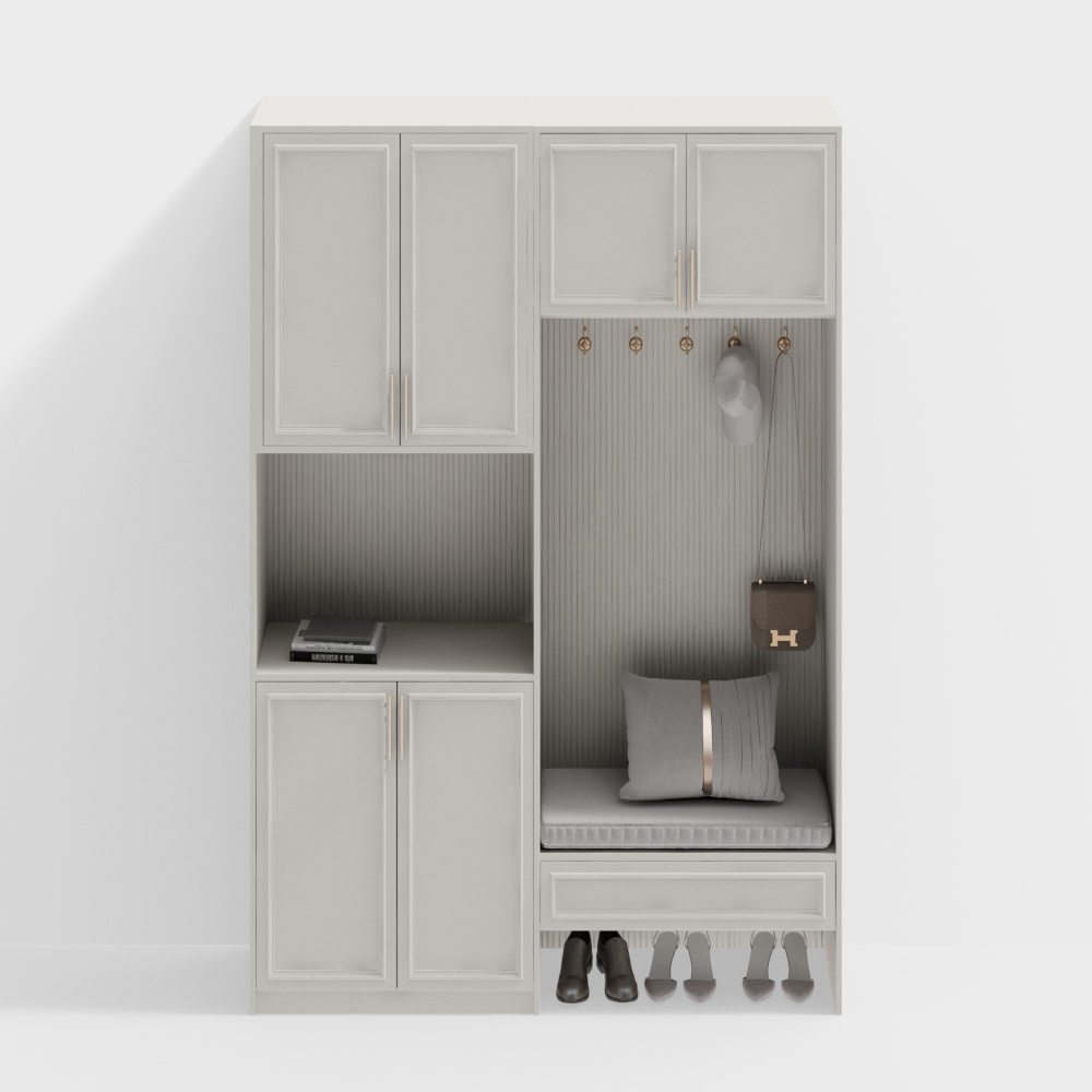 Mobile per Scarpe da Soggiorno Lussuoso Francese