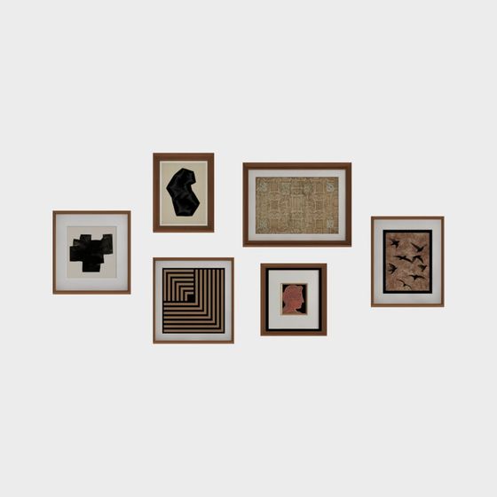 Abstract Gallery 3D model