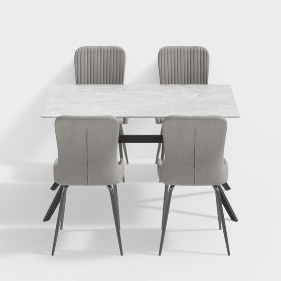 Set di tavoli da pranzo moderni per soggiorno e sala da pranzo