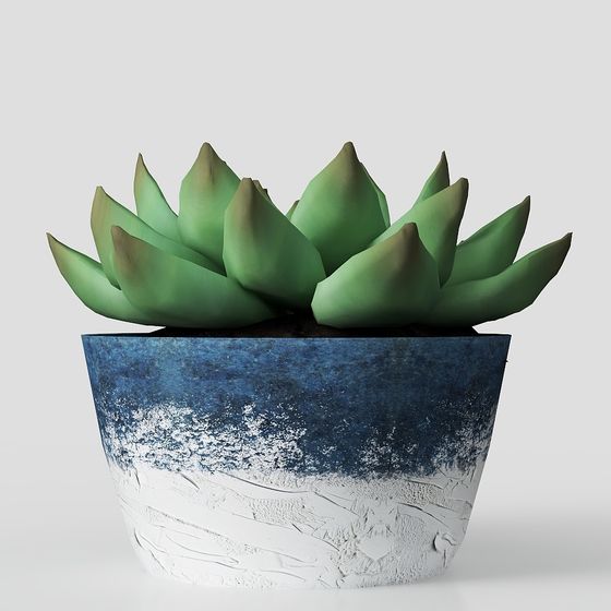 Desert Oasis 3D model for Creative Designs