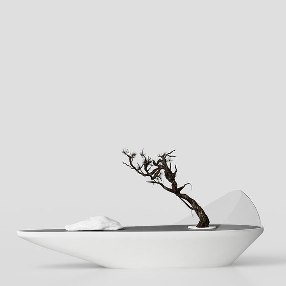 Bonsai Tree 3D Model - Low Polygon, High Detail