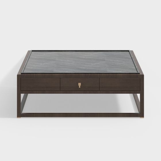 신중국 스타일 거실 및 다이닝룸 커피 테이블