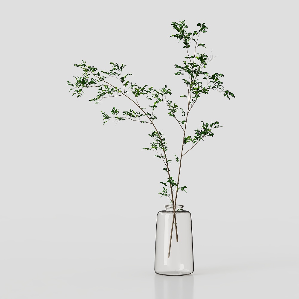 Modern pot plant