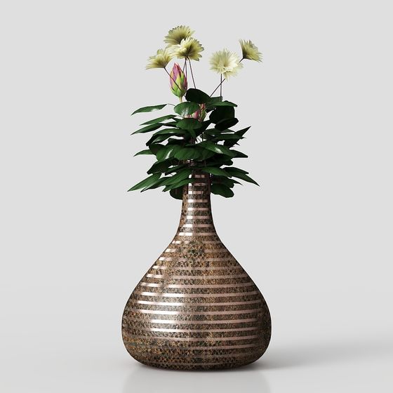 Garden Harmony Vase 3D model