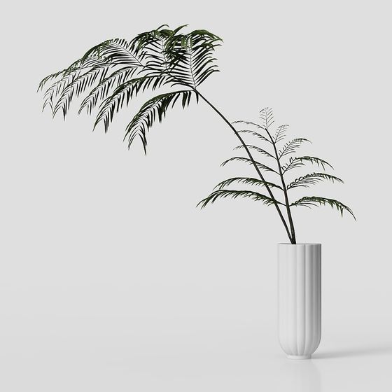 현대식 화분식물