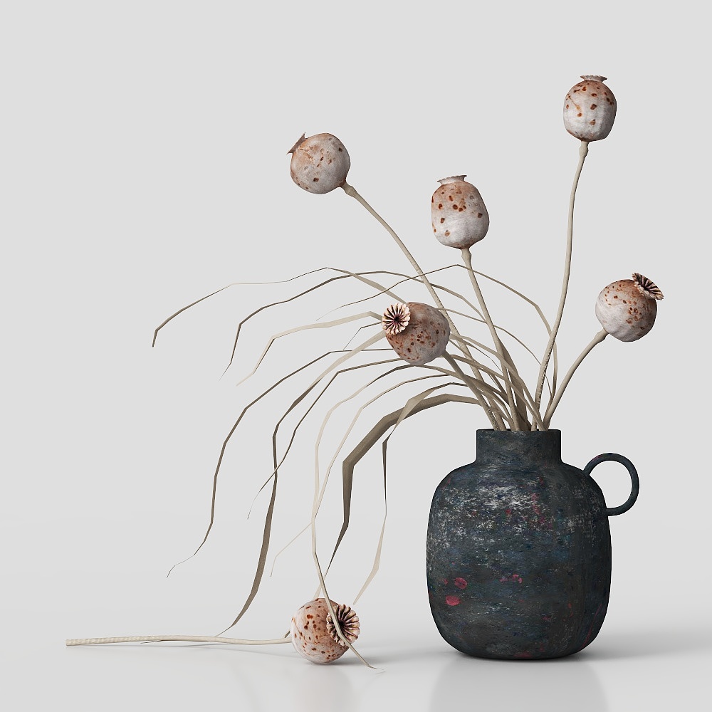 モダンな鉢植え植物