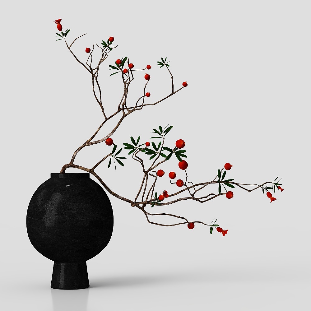 Plante en pot chinoise