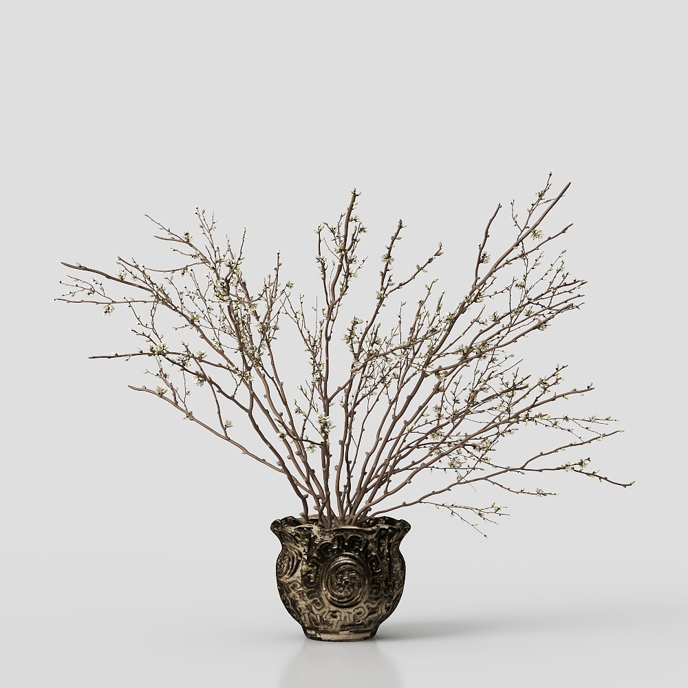 Modern pot plant