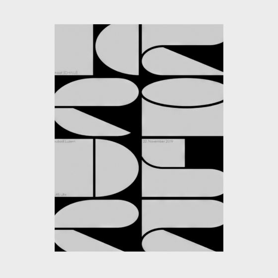 Stylish Abstract Geometry Low-Poly 3D Model