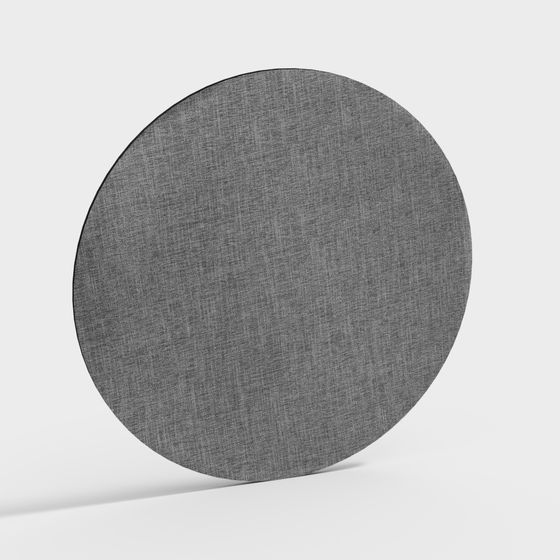 Unique Round Carpet 3D model for Modern Interiors
