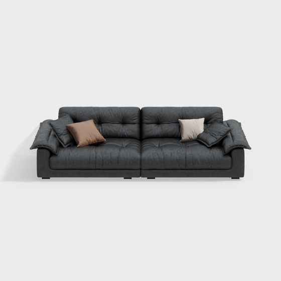 Stylish Modern 3D Sofa Model