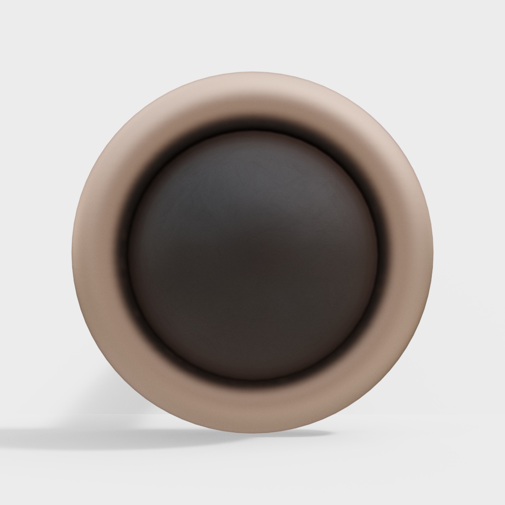 Modern leather handle