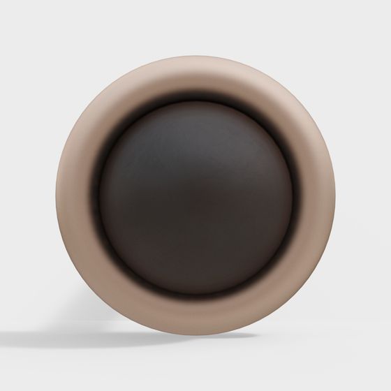 Rounded Chair 3D model for Modern Interiors