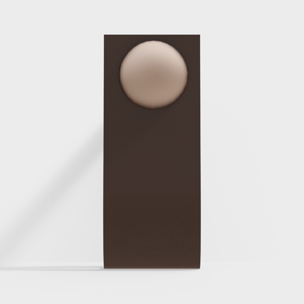 Modern leather handle