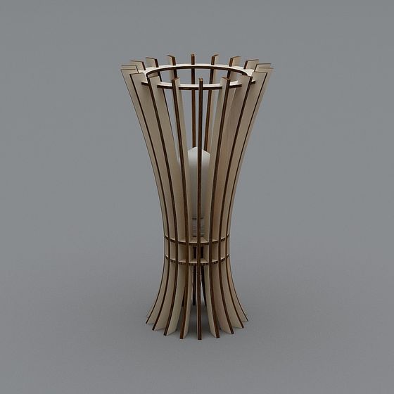 Lumina 3D Model - Elegant Table Lamp Design