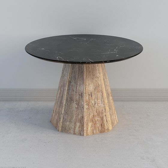 Natural Rhythm Round Table 3D model