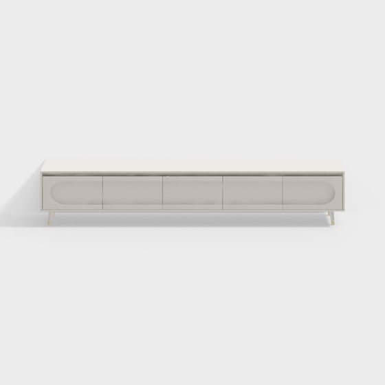 Modern Minimalist TV Cabinet 3D model