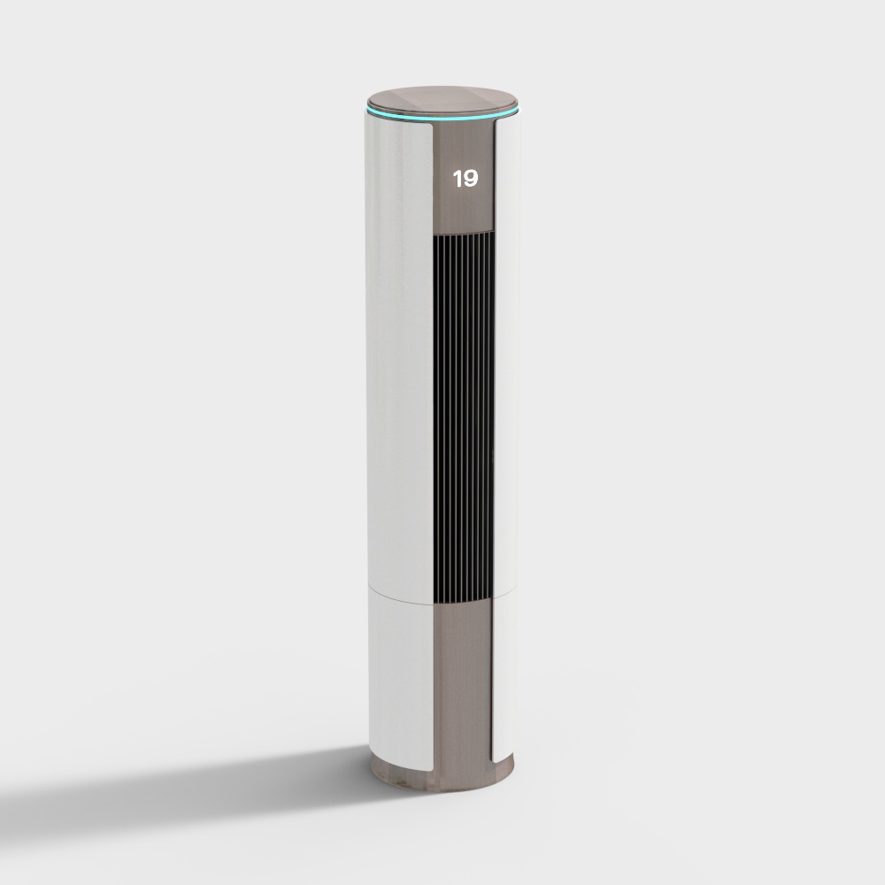 Condizionatore d'Aria a Colonna Cilindrica per Soggiorno