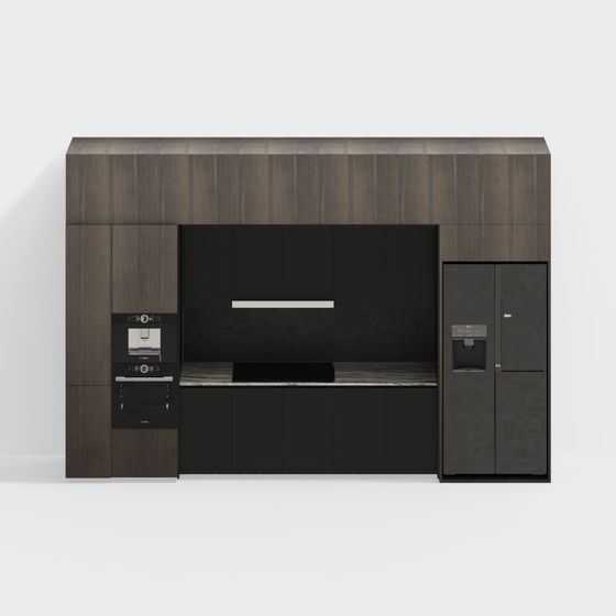 Urban Living Room 3D Model