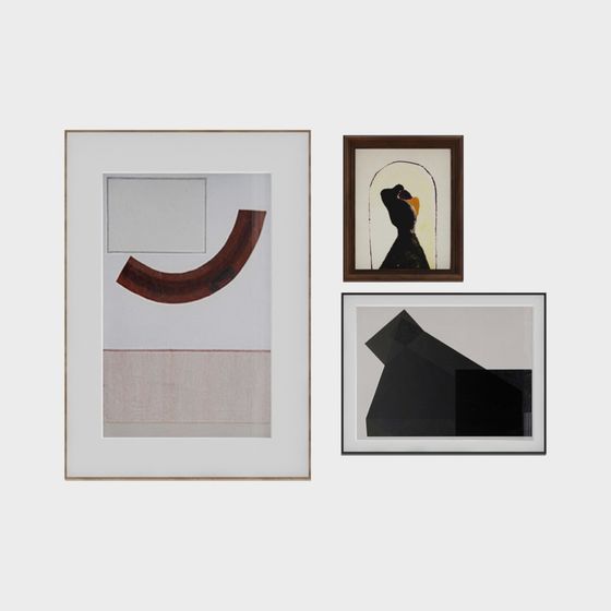 Abstract Frame Series 3D Model for Modern Art