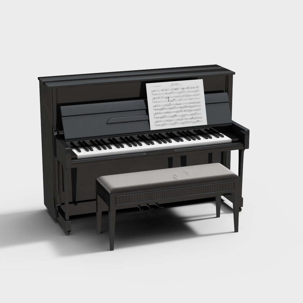 Piano moderno per soggiorno e sala da pranzo