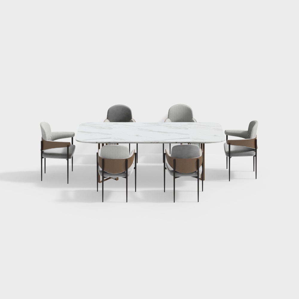 Modern Dining Table Set for Living and Dining Room