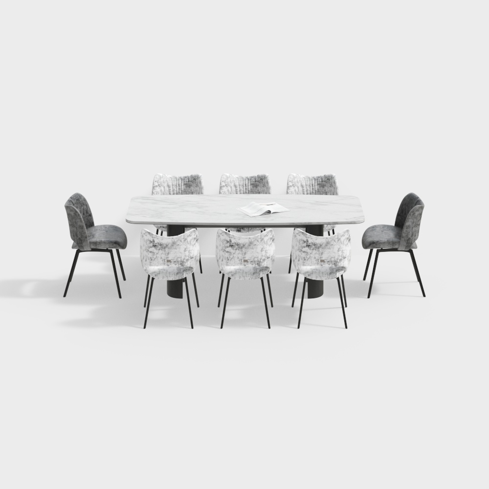 Modern Dining Table Set for Living and Dining Room