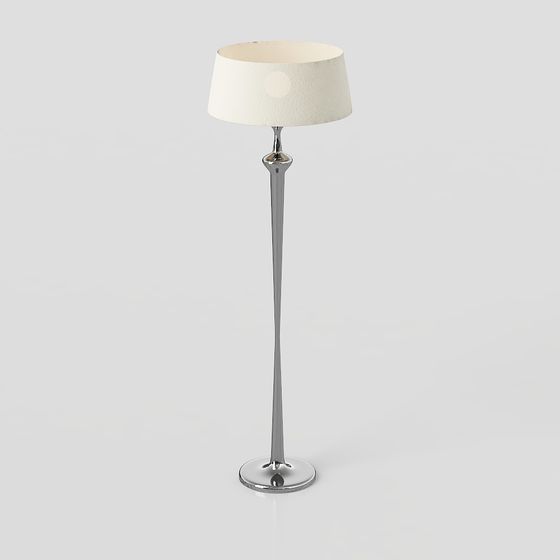 Elegant Floor Lamp 3D model for Modern Interiors