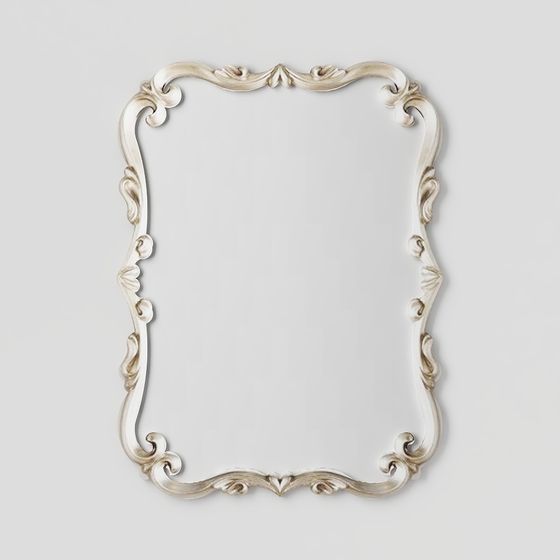 Elegant Vintage Mirror Frame 3D model for Design Projects