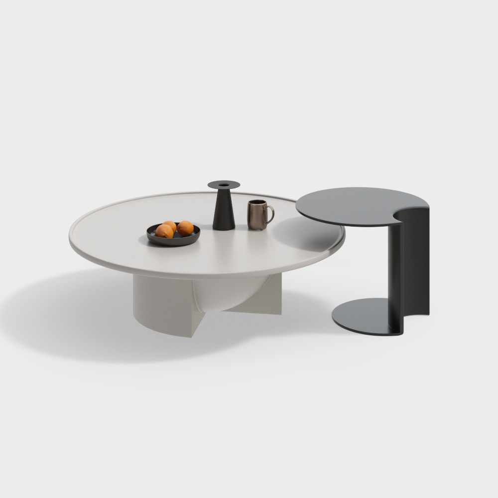 โต๊ะกาแฟสไตล์มินิมอลสมัยใหม่สำหรับห้องนั่งเล่นและห้องรับประทานอาหาร