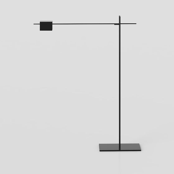 Minimalist Floor Lamp 3D model