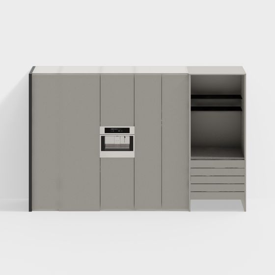 Urban Storage Cabinet 3D model