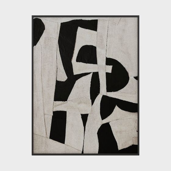 Abstract Collage 3D Model for Creative Projects