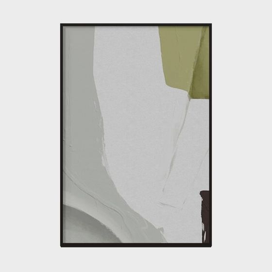 모던 걸린 그림